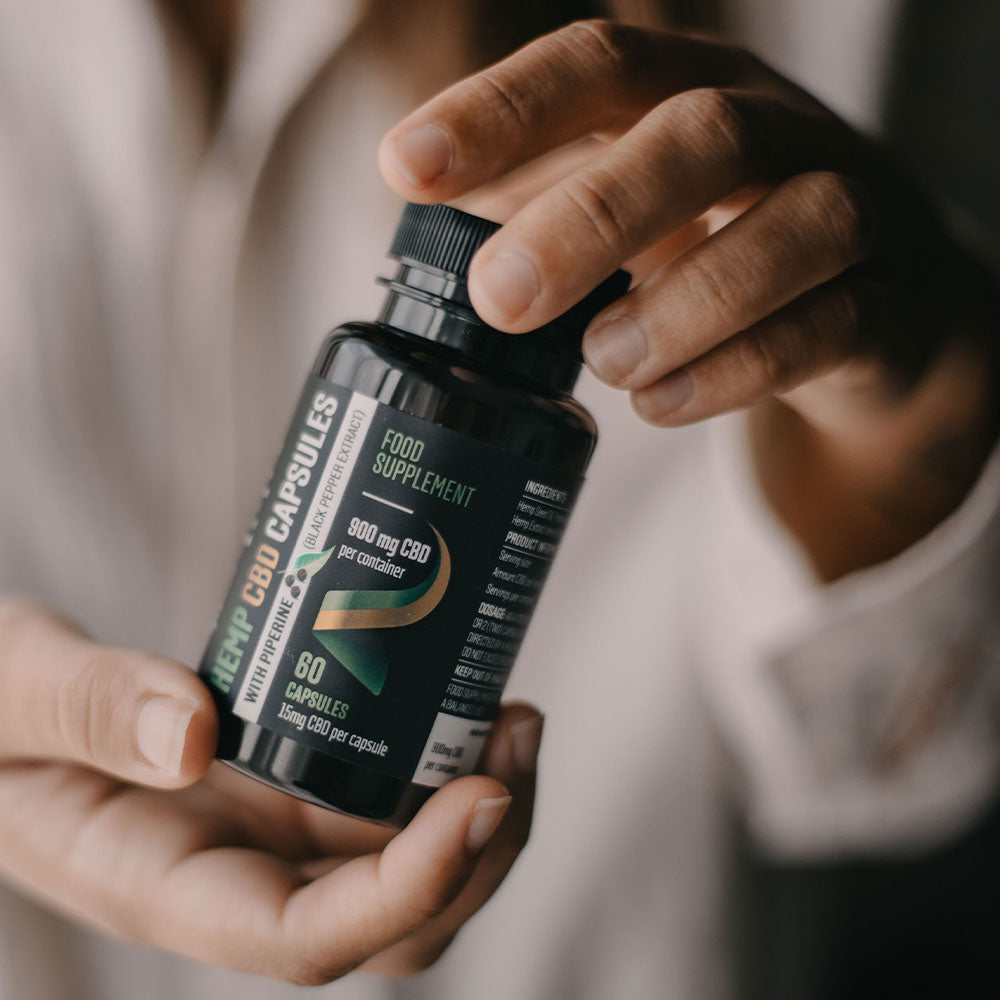 Full Spectrum CBD Capsules Vegan in Europe