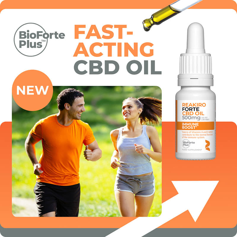 Reakiro Forte Cbd Immune  Boost Oil  500 mg