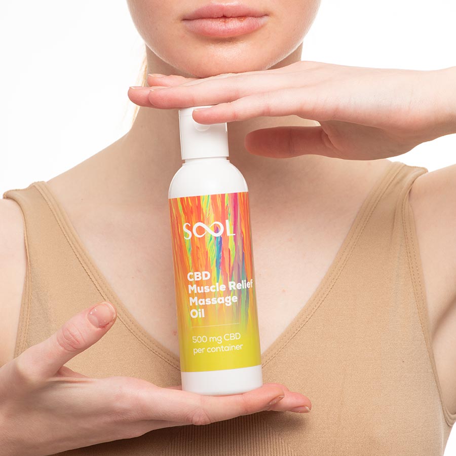 CBD Massage Oil SOOL - Buy Online in Europe