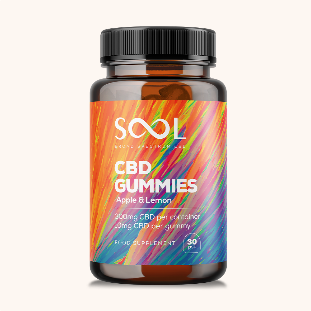 SOOL CBD Gummies 300mg 30pcs - Broad Spectrum