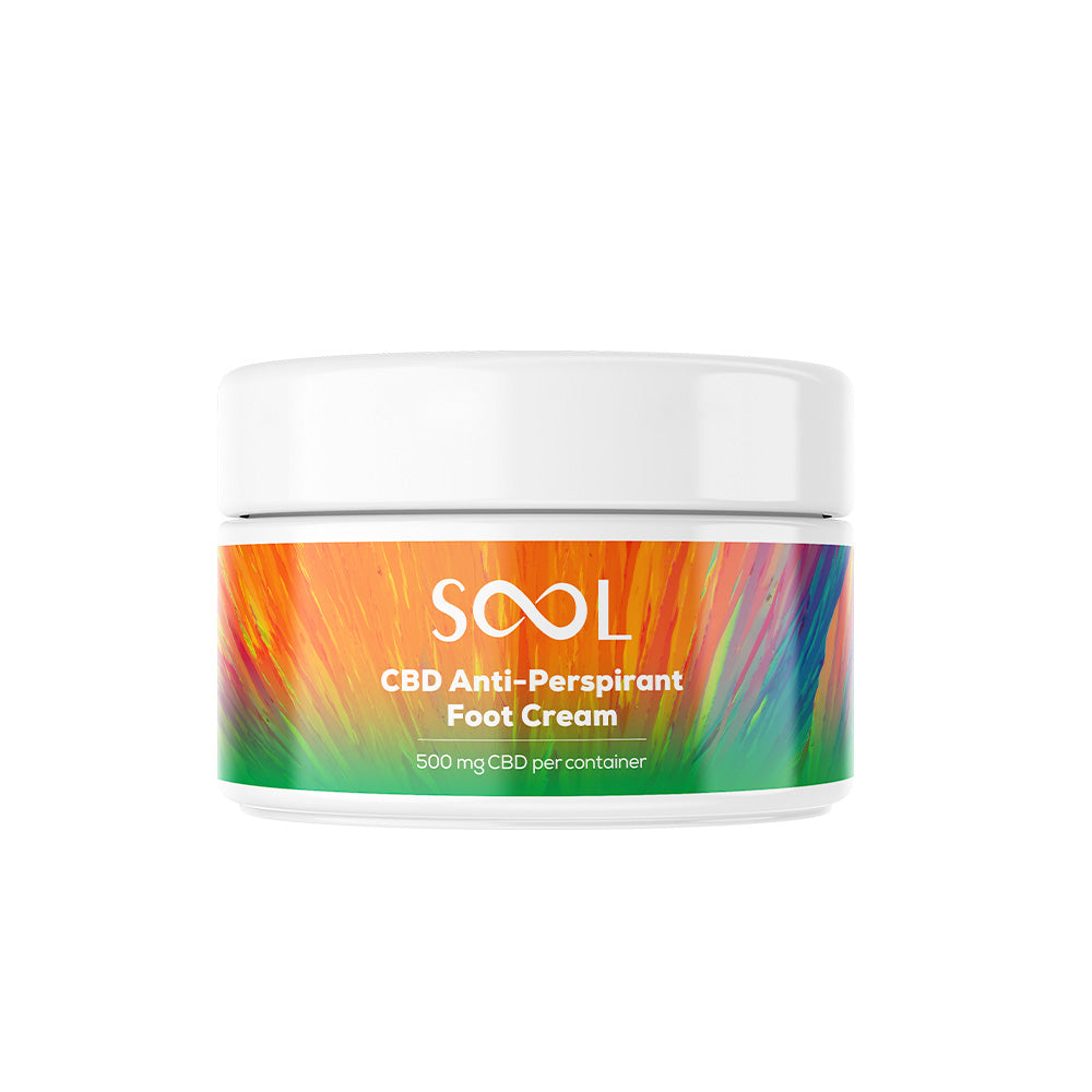 SOOL Foot Cream Anti-perspirant 500mg CBD