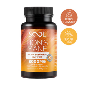 Lion`s Mane Berry Flavoured 2000 mg 60pcs