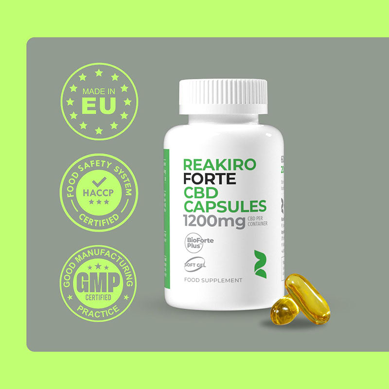 Reakiro Forte Cbd Capsules 1200mg