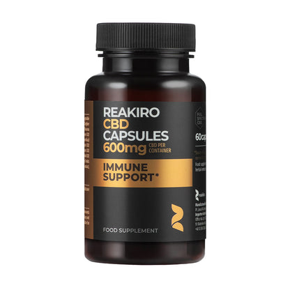 Reakiro Immune Support CBD Capsules 600mg