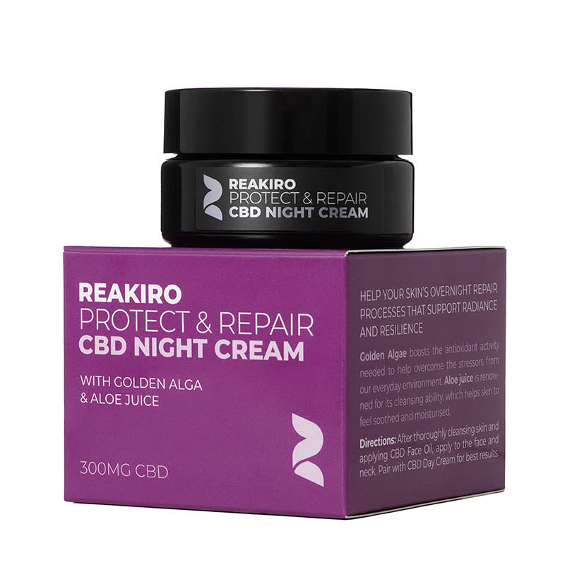 Reakiro Protect & Repiar CBD Night Cream