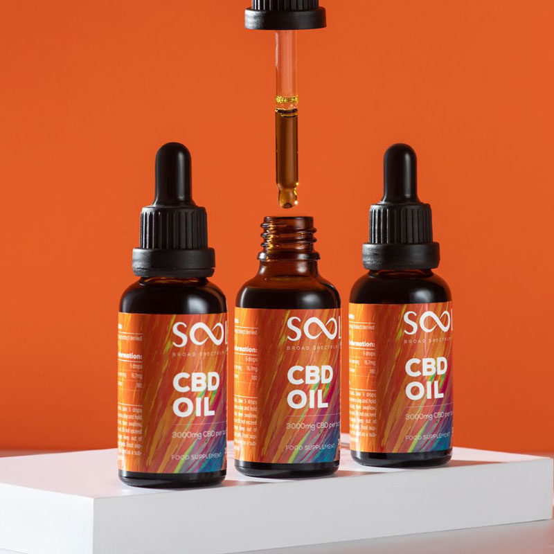 Sool Broad Spectrum  Cbd Oil 3000 mg 30ml