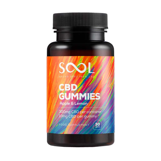 SOOL CBD Gummies 300mg 30pcs - Broad Spectrum