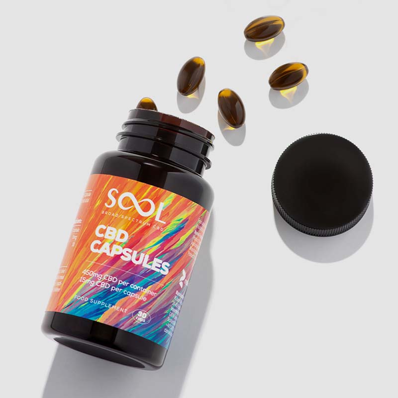 Sool  Broad Spectrum Cbd Capsules 450mg