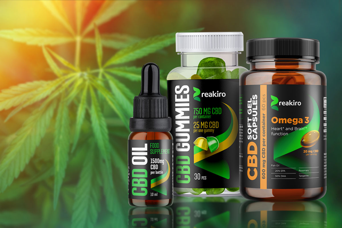 Reakiro CBD Full-spectrum Products in Europe