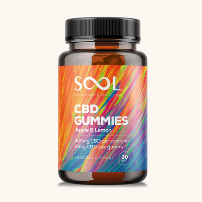 SOOL CBD Gummies 300mg 30pcs - Broad Spectrum