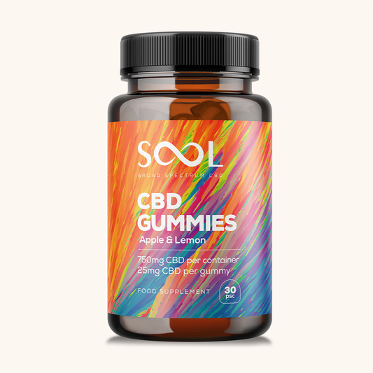 SOOL CBD Gummies 750mg 30pcs - Broad Spectrum